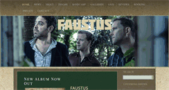 Desktop Screenshot of faustusband.com